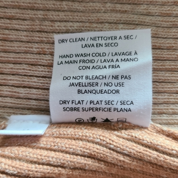 NAADAM Twisted Rib-Knit Sweater, Size Medium, Tan, NWT - Picture 14 of 16